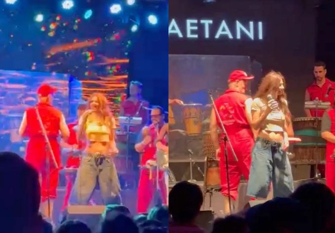 Romina Gaetani reapareció en público como invitada en el show de La Bomba de&nbsp;Tiempo