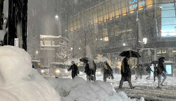 Ola de frío extremo golpea a Japón y deja decenas de&nbsp;víctimas