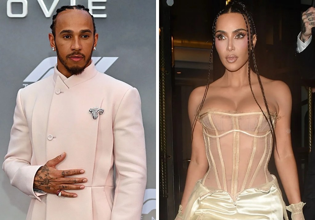 Amor en la Ciudad del Amor: Kim Kardashian y Lewis Hamilton en&nbsp;París