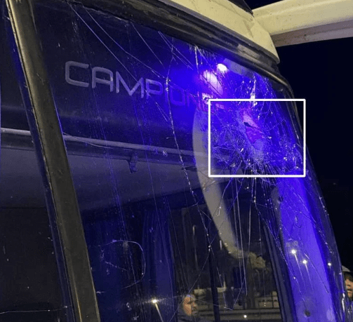 Incidentes tras el triunfo de Boca en Chile: hinchas regresaron entre piedrazos y&nbsp;destrozos